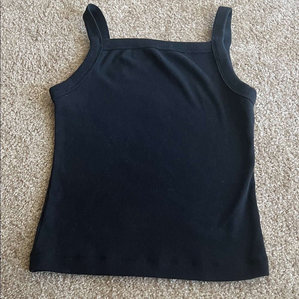 A&F straight neck tank